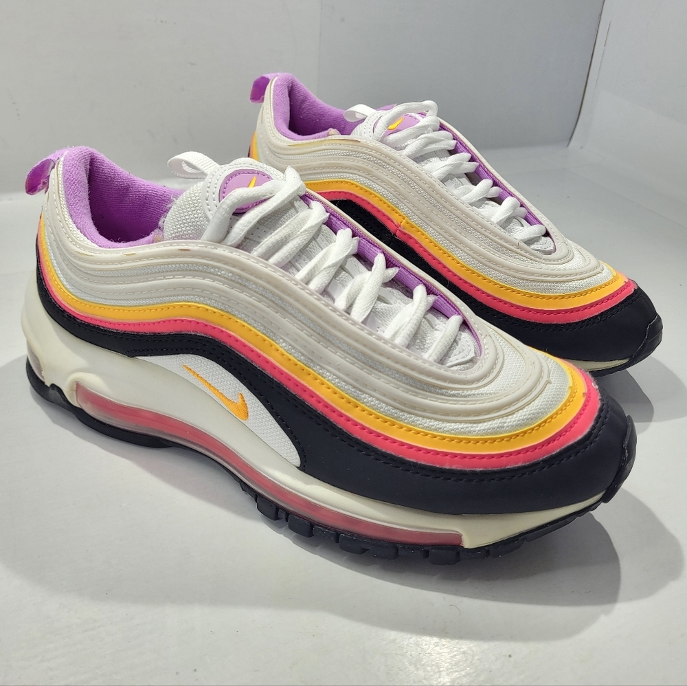 NIKE AIR MAX 97 GS DAWN & DUSK ATHLETIC YOUTH SHOE SIZE 4.5Y/ WOMEN 6 DM8353-100